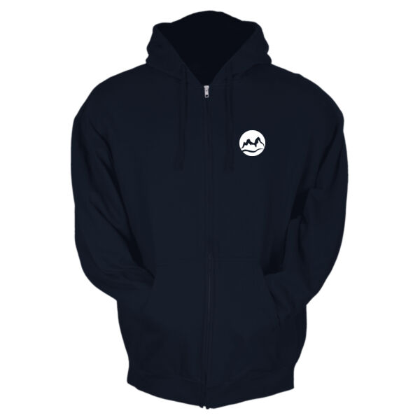 Life is not chance; life is a choice Zip Up Hooded - Unisex Full-Zip Hooded Sweatshirt Thumbnail