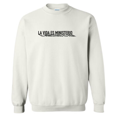 La vida es ministerio (Life is Ministry) - Heavy Blend™ Crewneck Sweatshirt Thumbnail