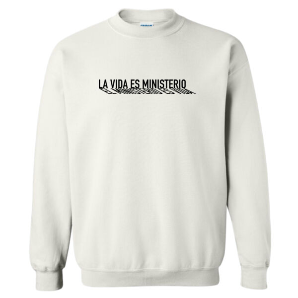 La vida es ministerio (Life is Ministry) - Heavy Blend™ Crewneck Sweatshirt Thumbnail