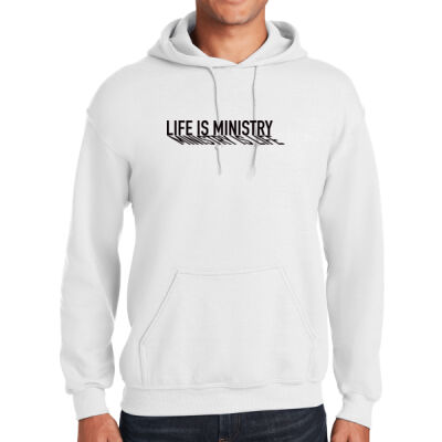 Life is Ministry - Heavy Blend ™ Hooded Sweatshirt Thumbnail