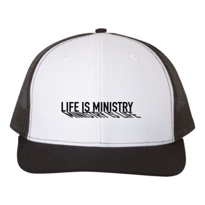 Life is Ministry - Snapback Trucker Cap Thumbnail