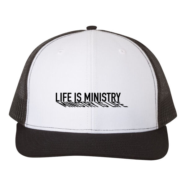 Life is Ministry - Snapback Trucker Cap Thumbnail