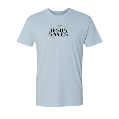 Jesus Saves - Cotton T-Shirt Thumbnail