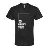 Unisex Poly-Rich V-Neck T-Shirt Thumbnail