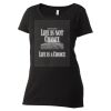 Women's Poly-Rich Scoop Neck T-Shirt Thumbnail