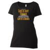 Women's Poly-Rich Scoop Neck T-Shirt Thumbnail