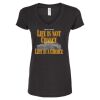 Women's Poly-Rich V-Neck T-Shirt Thumbnail