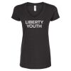 Women's Poly-Rich V-Neck T-Shirt Thumbnail