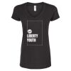 Women's Poly-Rich V-Neck T-Shirt Thumbnail